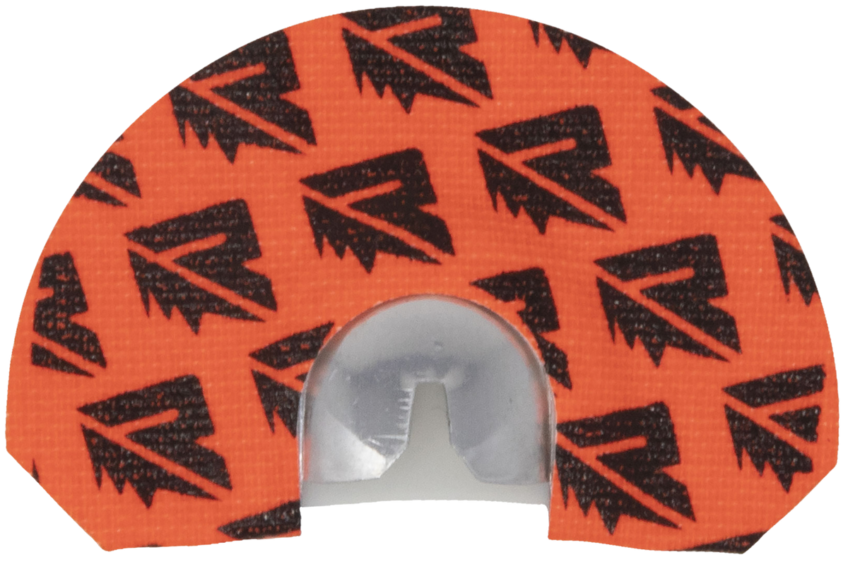 Riven Tremor Elk Diaphragm Mouth Call Black/Orange