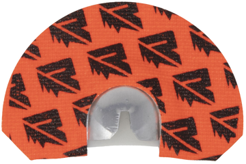 Riven Tremor Elk Diaphragm Mouth Call Black/Orange