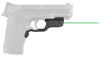 Crimson Trace LG-459G Laserguard Green Laser Sight for S&W M&P 9EZ/380EZ Shield/22 Compact - Black Polymer
