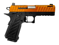 Live Free Armory Apollo 11 V2 Compact 9mm Luger 4.15" 18+1 Semi-Auto Pistol - Copper FX Cerakote Slide