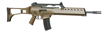 HK G36 22 LR 18.13" 20+1 Semi-Auto Rifle - Flat Dark Earth