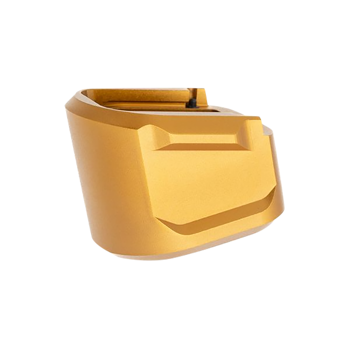 Tyrant CNC Magazine Extension 9mm Luger 5rd for Springfield Echelon - Gold Aluminum