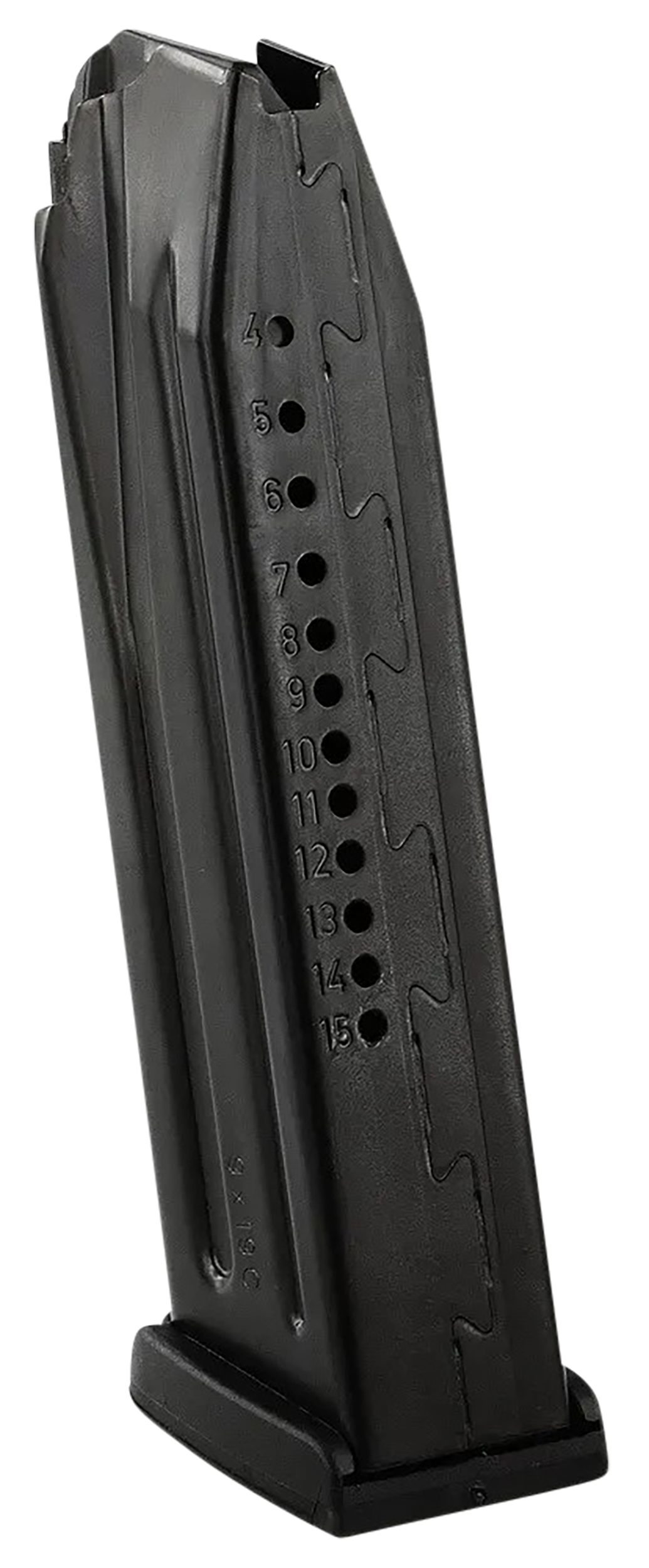 HK VP9/P30 9mm Luger 15-Rd Black Steel Detachable Magazine