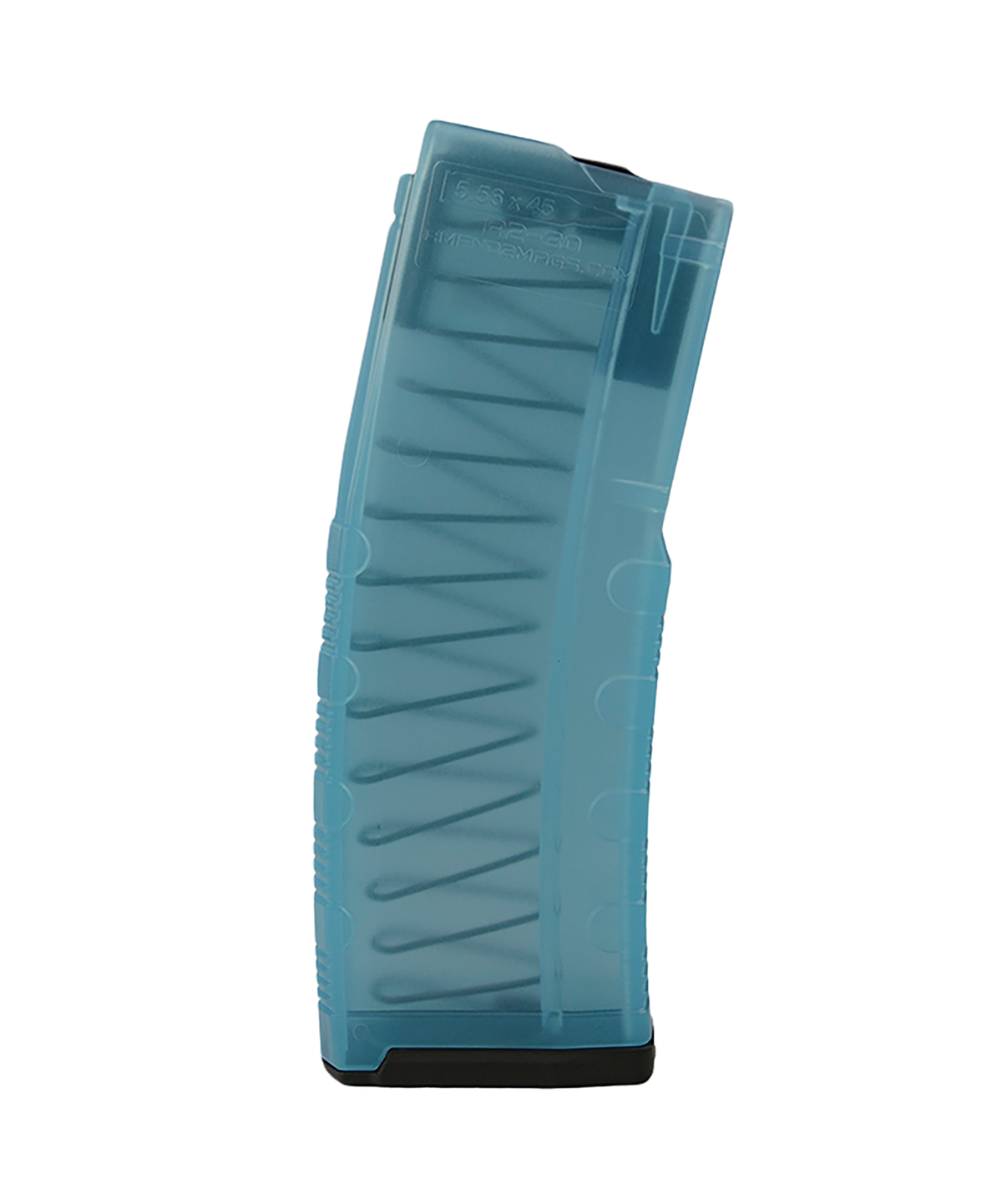 Amend2 MOD-C 5.56 NATO 30rd AR-15 Teal Translucent Magazine