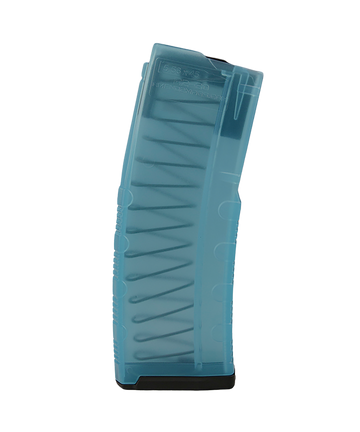 Amend2 MOD-C 5.56 NATO 30rd AR-15 Teal Translucent Magazine