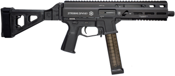 Grand Power Stribog SP45A3 45 ACP 8" 20+1 Semi-Auto Pistol - SB Tactical Brace, Threaded Barrel