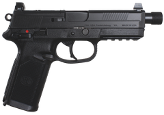 FN FNX-45 Tactical 45 ACP 5.3" Threaded Barrel 15+1 DA/SA Semi-Auto Pistol - Black