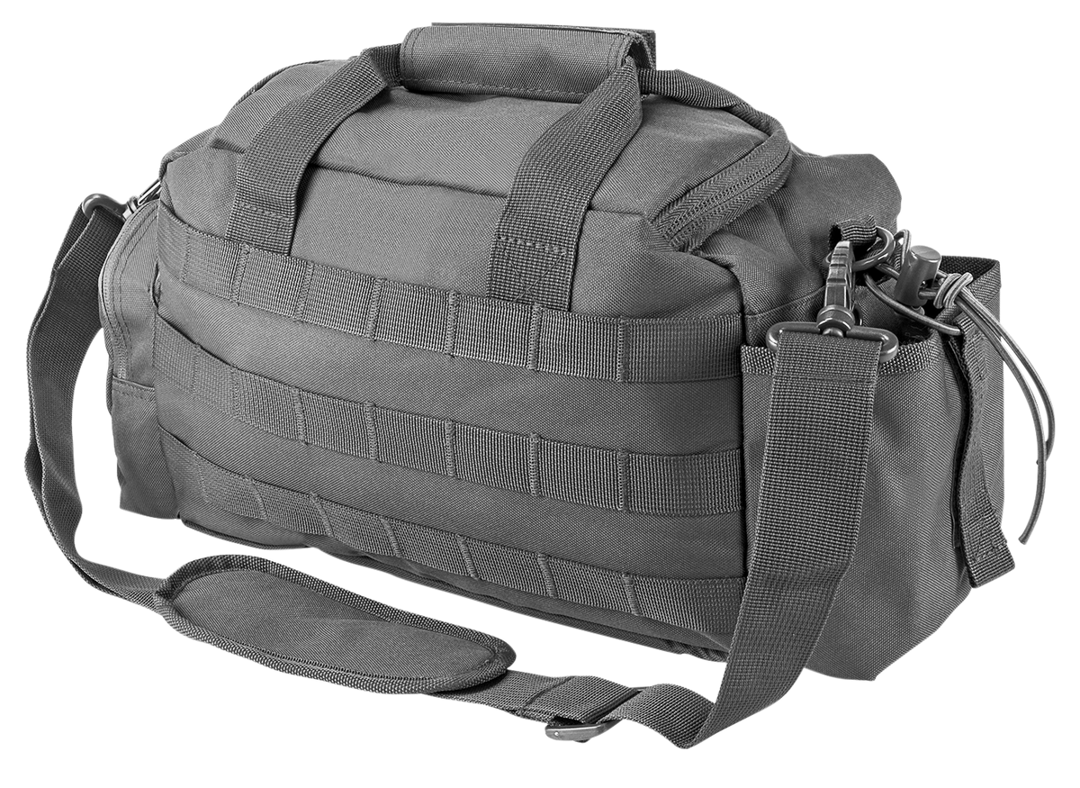 NcStar VISM Small Range Bag Urban Gray 12"x5"x7" PALS Webbing