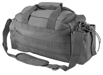 NcStar VISM Small Range Bag Urban Gray 12"x5"x7" PALS Webbing