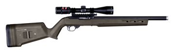 Magpul Industries Hunter X-22 Stock OD Green Fixed w/Adjustable Comb for Ruger 10/22