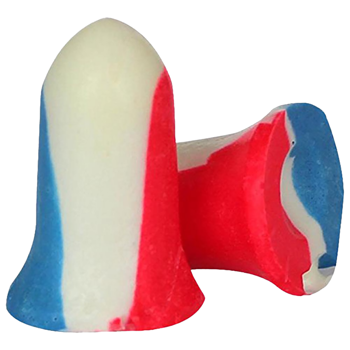 Howard Leight USA Shooters 33 dB Foam Earplugs In The Ear Red/White/Blue - 10 Pair