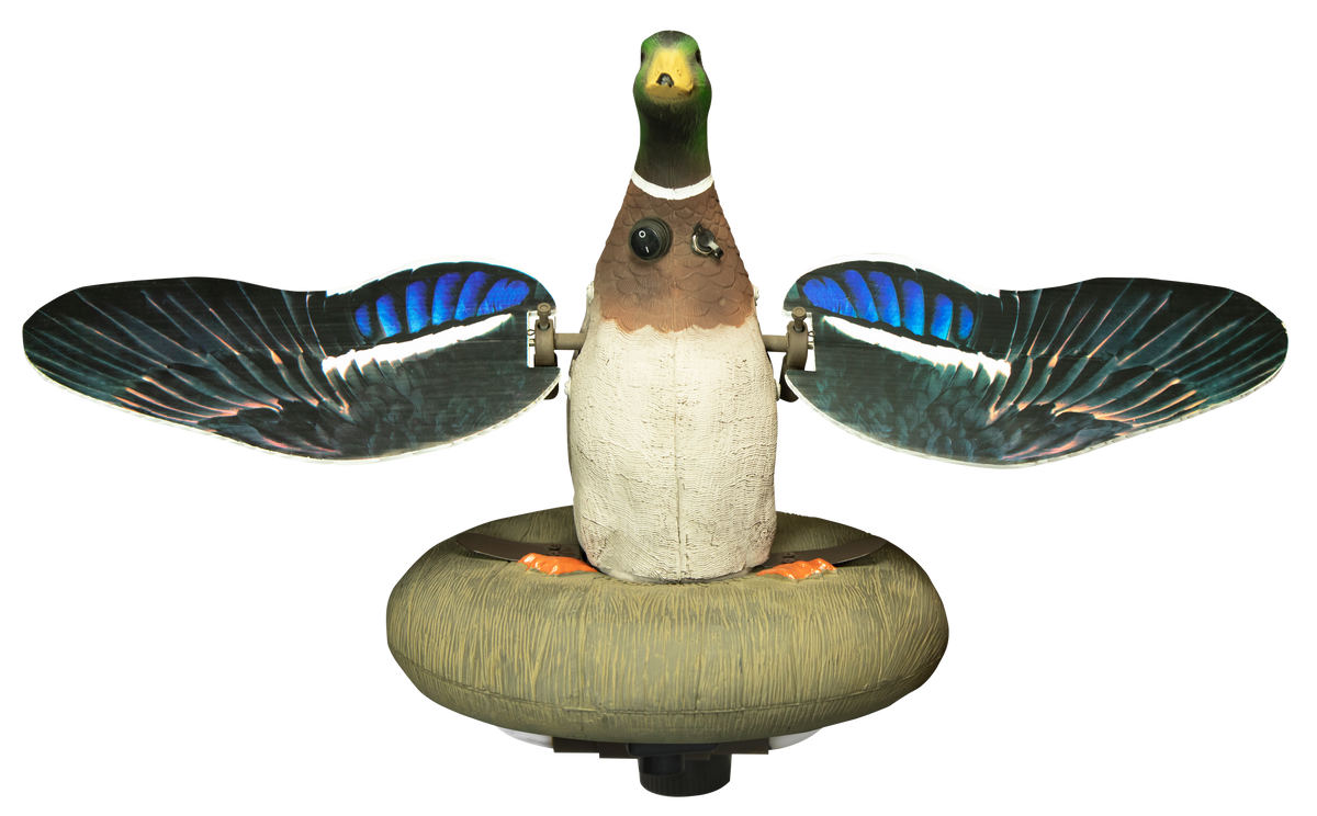 Higdon Decoys XS Splashing Flasher Mallard Drake Motion Decoy 12V Li-ion w/Timer