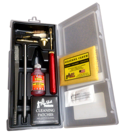 Pro-Shot P389KIT Classic Box Kit .38/.357/9mm Pistol Cleaning Kit - Yellow Plastic Case