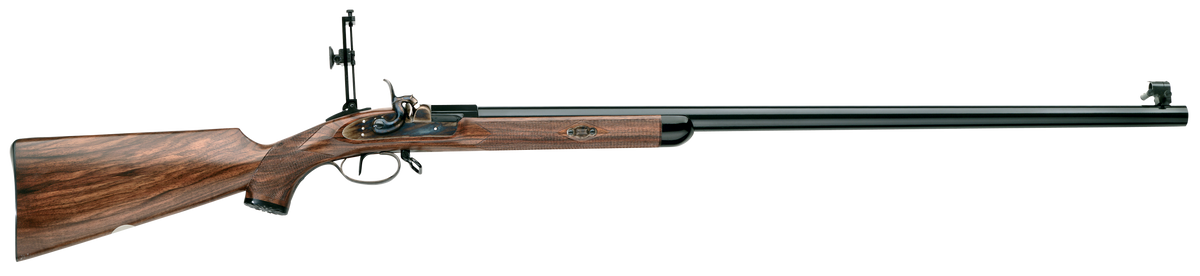 Taylor's & Company Gibbs Pedersoli 45 Cal Percussion 32.31" Single Shot Rifle - Color Case Hardened