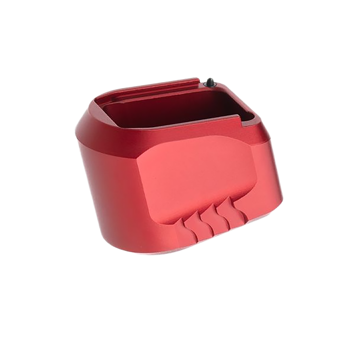 Tyrant CNC Magazine Extension Fits S&W M&P 9/40 Full-Size 5-Rd Red Aluminum