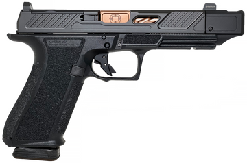 Shadow Systems DR920P Elite 9mm Luger 4.6" 17+1 Semi-Auto Pistol - Black/Bronze