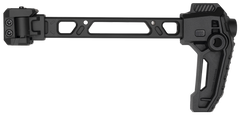 Strike Industries FSA Dual Folding Adapter Stock - 1913 Picatinny Mount - 6061-T6 Aluminum - Black