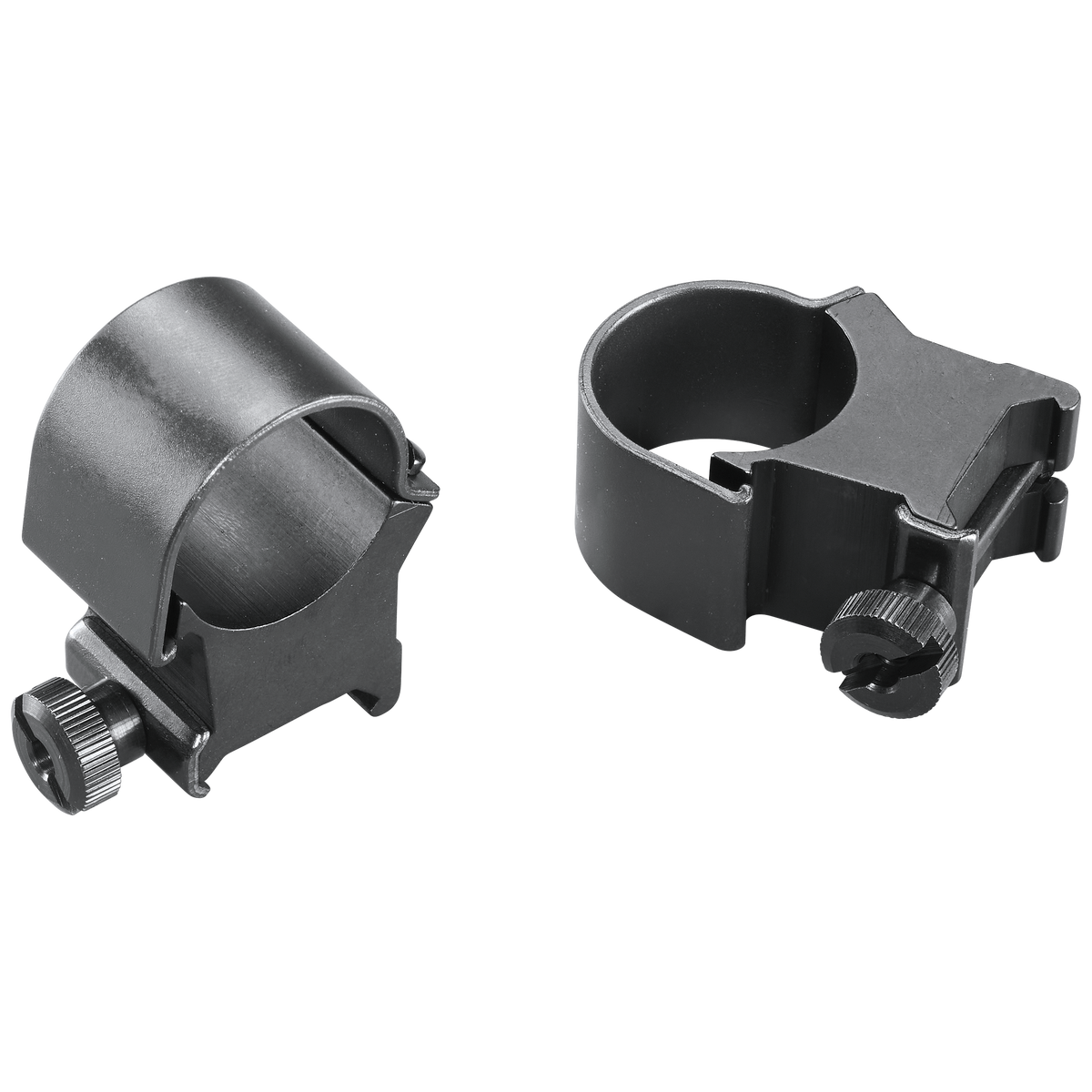 Weaver Mounts 49044 Detachable Top Mount Rings 1" Extra High Matte Black - Quick Detach