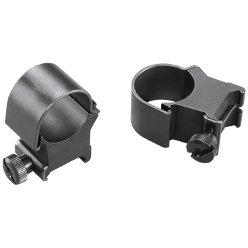 Weaver Mounts 49044 Detachable Top Mount Rings 1" Extra High Matte Black - Quick Detach