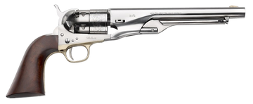 Pietta 1860 Army Old Silver 44 Cal 8" 6rd Single Action Revolver