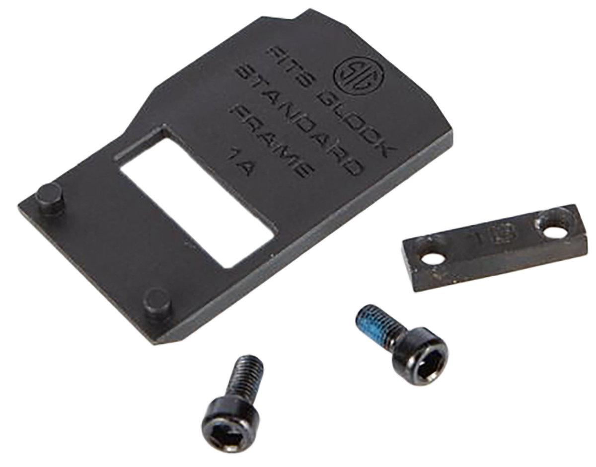 Sig Sauer Electro-Optics Romeo1 Mounting Kit - Black Steel - Fits Glock Non-MOS