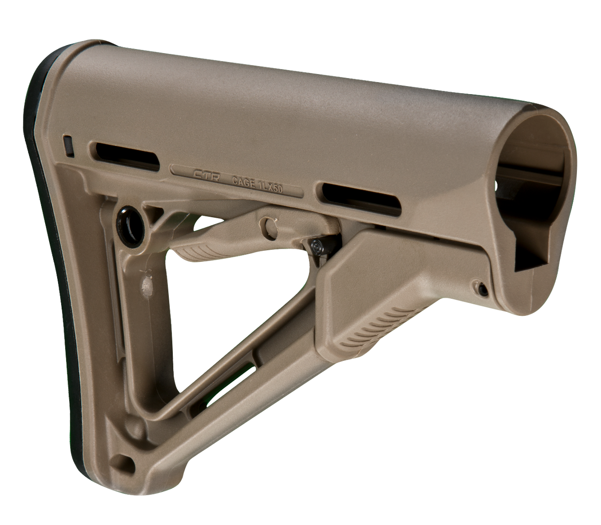 Magpul Industries CTR Carbine Stock Flat Dark Earth Mil-Spec for AR-15, M16, M4