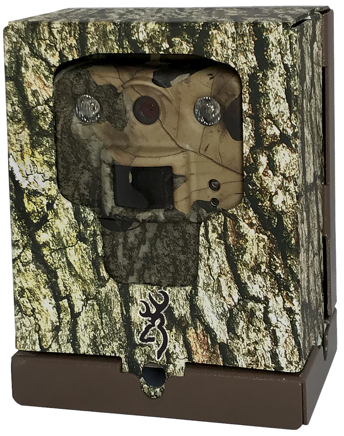 Browning Trail Cameras SBSM Security Box for Strike Force, Dark Ops, Command Ops Pro - Brown Steel