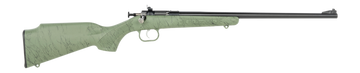 Crickett KSA2342 My First Rifle Gen2 22 LR 16.13" 1-Rd Bolt Action Rifle - Green/Black Webbing Synthetic Stock