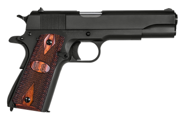 Auto Ordnance 1911BKO9W 1911 A1 GI Spec 9mm Luger 5\" 9+1 SAO Pistol - Wood Grips