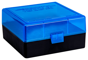 Berry's 86410 005 Ammo Box 223 Rem/5.56x45mm NATO 100rd Blue Lid w/Black Bottom