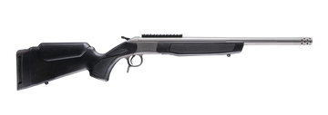 CVA Cascade Takedown 223 Rem 20" 1 Rd Single-Shot Rifle - Matte Stainless, Black Synthetic Stock