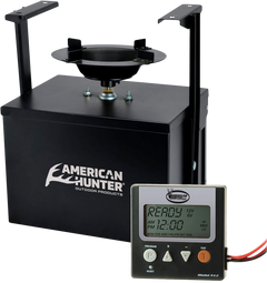 American Hunter 20558 Heavy Duty Spin Feeder Kit 6V/12V Digital Timer 8 Programs
