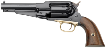 Pietta 1858 Army Remington Sheriff 44 Cal 5.50" 6rd Revolver - Blued/Walnut