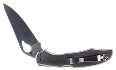Spyderco Byrd Cara Cara 2 3.75" 8Cr13MoV Spear Point Plain SS Handle Folding Knife