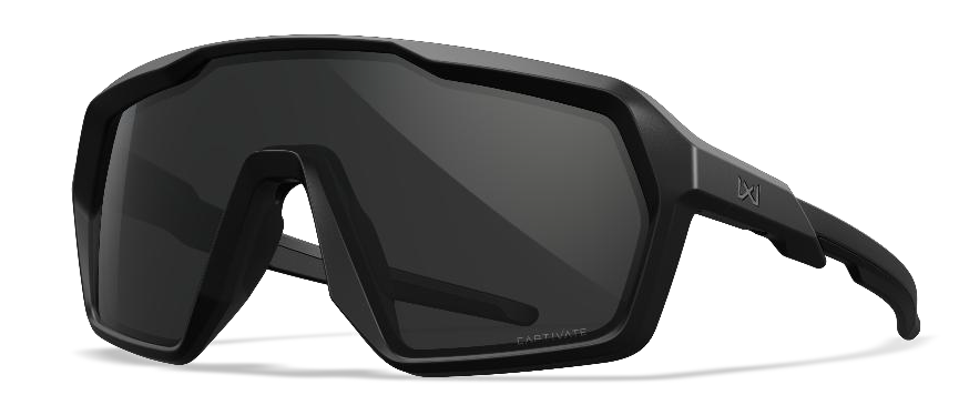 Wiley X Citadel CAPTIVATE Gray Lens Matte Black Frame Safety Glasses