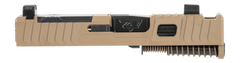 Zaffiri Precision Custom G43 Slide 9mm Luger IBS RMSc Optic Cut FDE - Black Nitride Barrel Finish