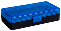 Berry's 38861 #408 Ammo Box .40 S&W/.45 ACP 50-Round Blue Lid/Black Bottom