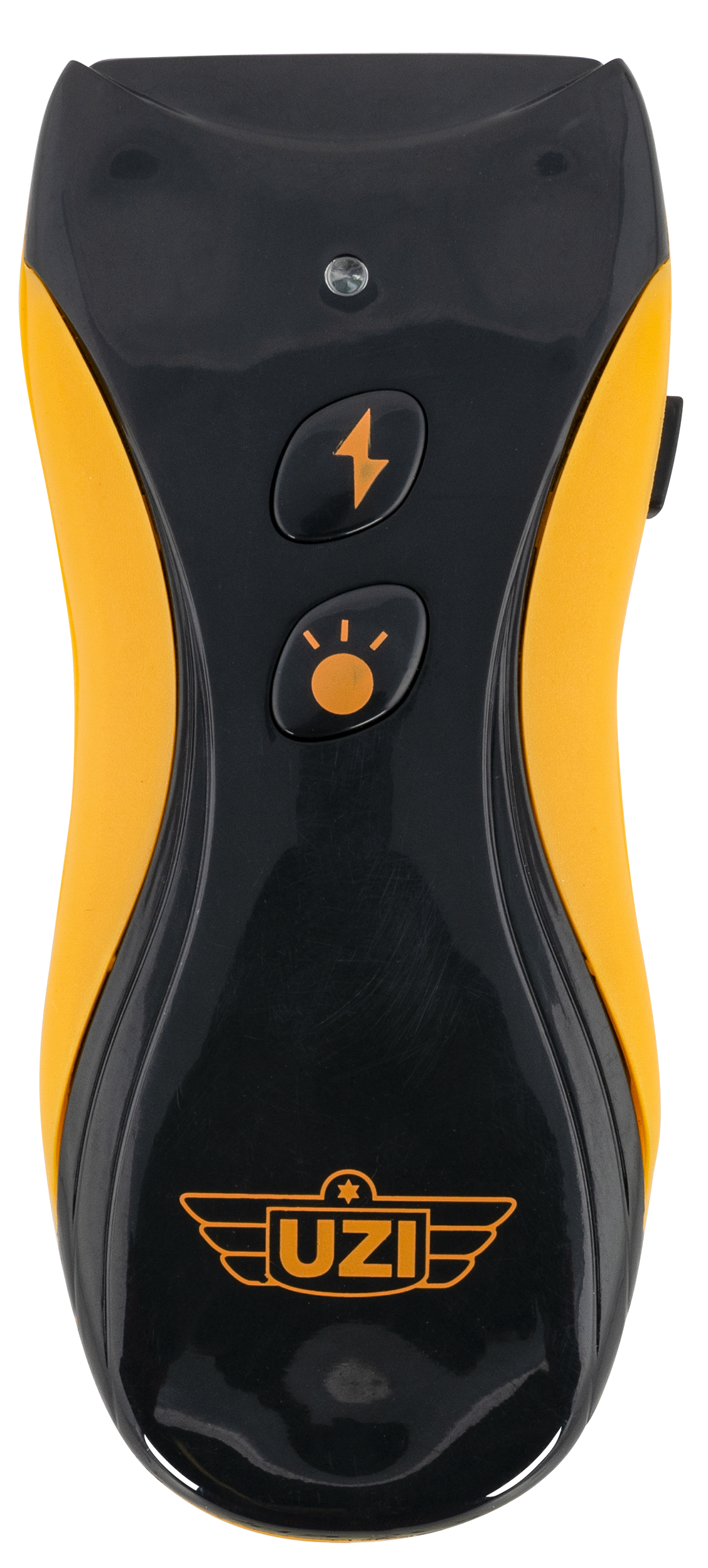 Uzi Accessories Yellow Jacket Stun Gun/Flashlight 2.2MV 130 Lumens Black/Yellow