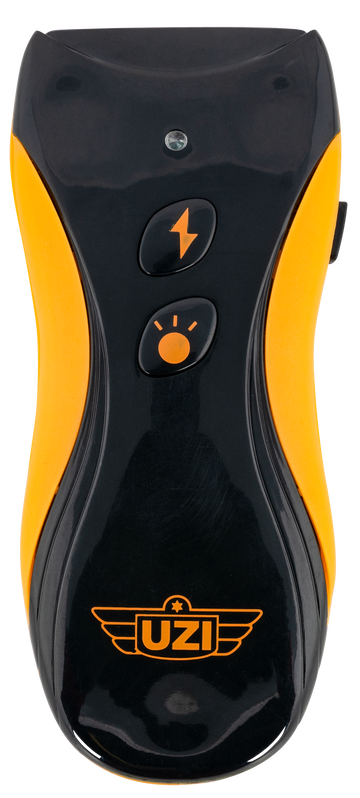 Uzi Accessories Yellow Jacket Stun Gun/Flashlight 2.2MV 130 Lumens Black/Yellow