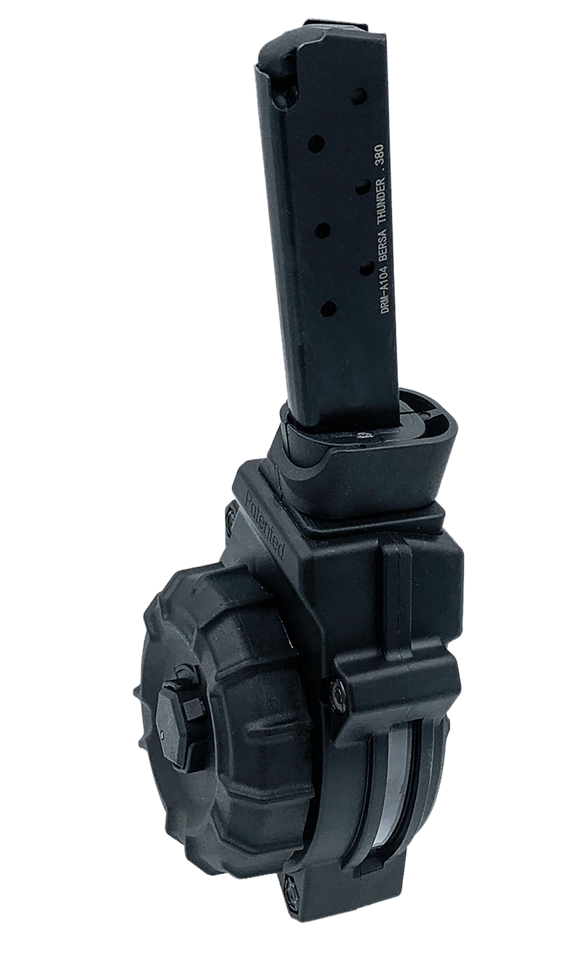 ProMag DRMA104 380 ACP 30-Round Drum Magazine - Bersa Thunder 380 - Black