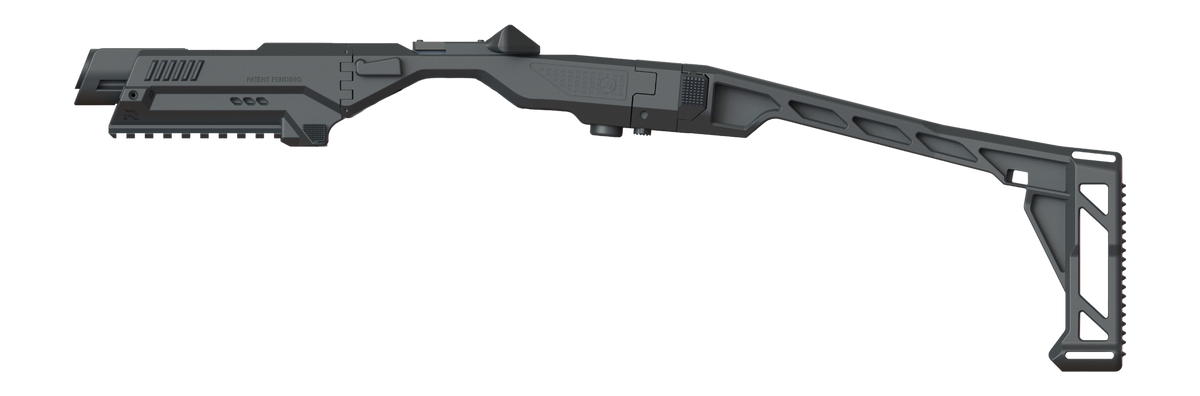 Roni Corporation Nano Roni Pistol Conversion Kit w/ Stabilizing Brace for Glock 17/19 - Black