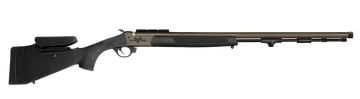 Traditions Pursuit XT Pro 45 Cal 26" Fluted/Threaded VAPR Muzzleloader - Tungsten Cerakote Black Synthetic Stock