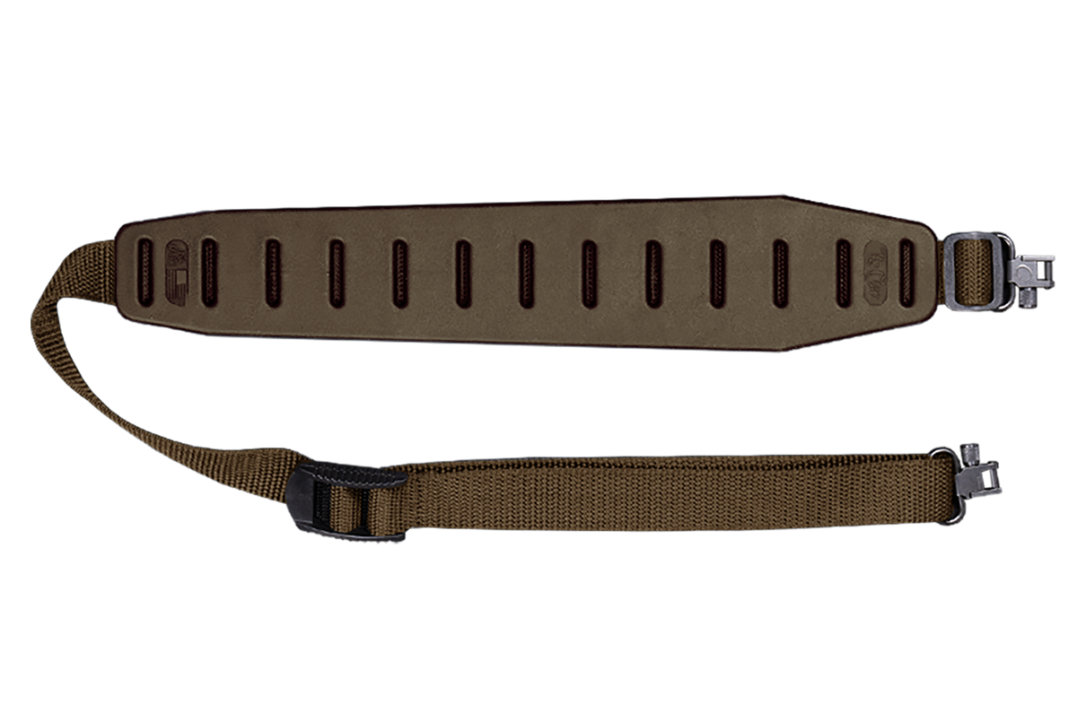 CVA Claw 2.0 Brown 2-Point Rifle/Shotgun Sling with QD Swivels