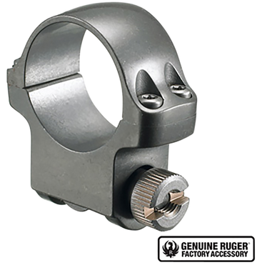 Ruger 4KTG 1" Medium Scope Ring - Target Gray