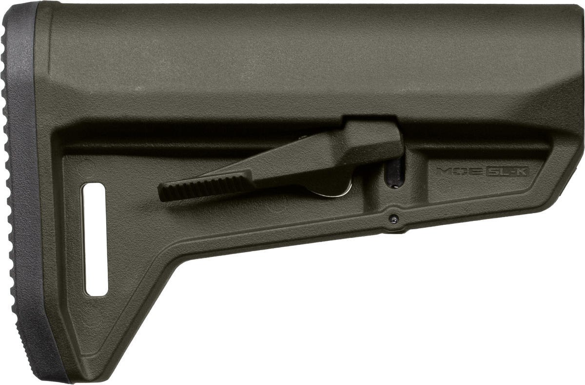 Magpul Industries MOE SL-K Carbine Stock OD Green 6-Position Collapsible for AR-15/M4/M16 Mil-Spec