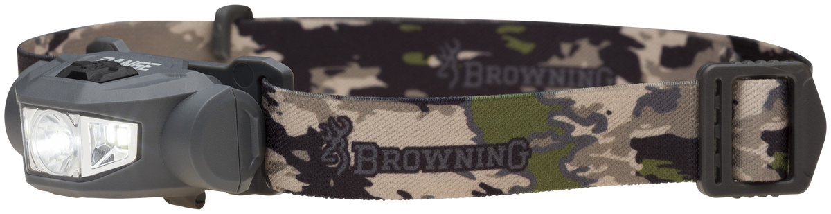 Browning Range Headlamp Wide Angle Plus 250 Lumens Dark Gray
