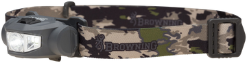 Browning Range Headlamp Wide Angle Plus 250 Lumens Dark Gray