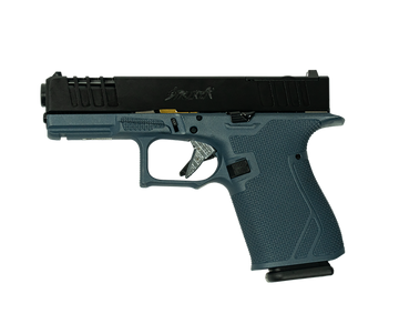 Great Lakes Firearms GL19BLU Striker 9mm 4" 15+1 Semi-Auto Pistol - Blue Titanium Cerakote