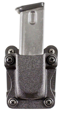 DeSantis Gunhide Quantico Single Mag Pouch OWB Kydex Belt Clip Sig P365 1.50" Belt Ambidextrous Black