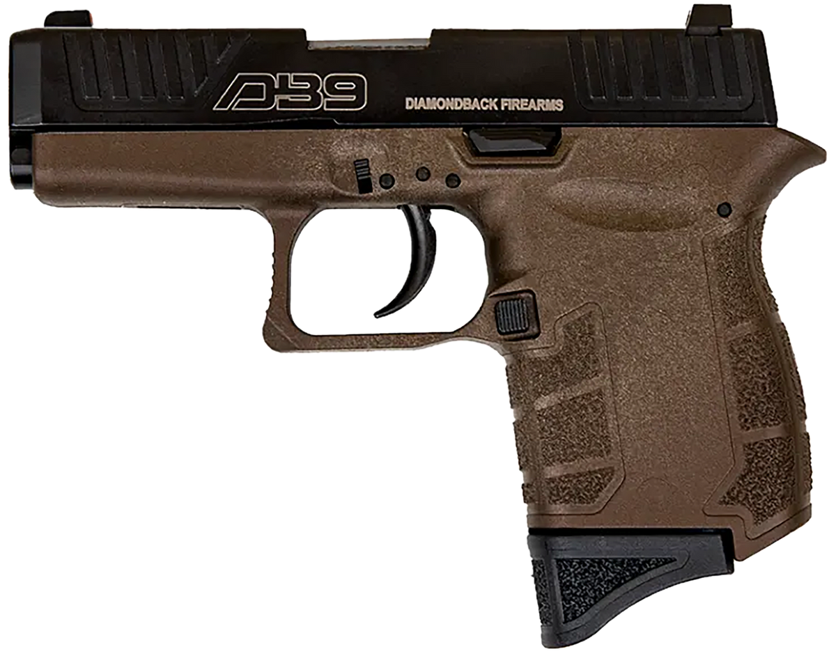 Diamondback DB9 Gen4 9mm Luger 3.10" 6+1 Semi-Auto Pistol - Midnight Bronze